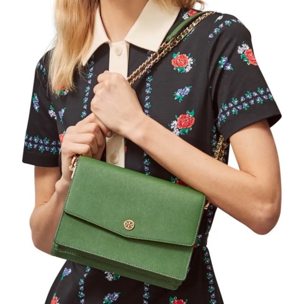 NWT Authentic Luxury RARE Classic Tory Burch Robinson Bag